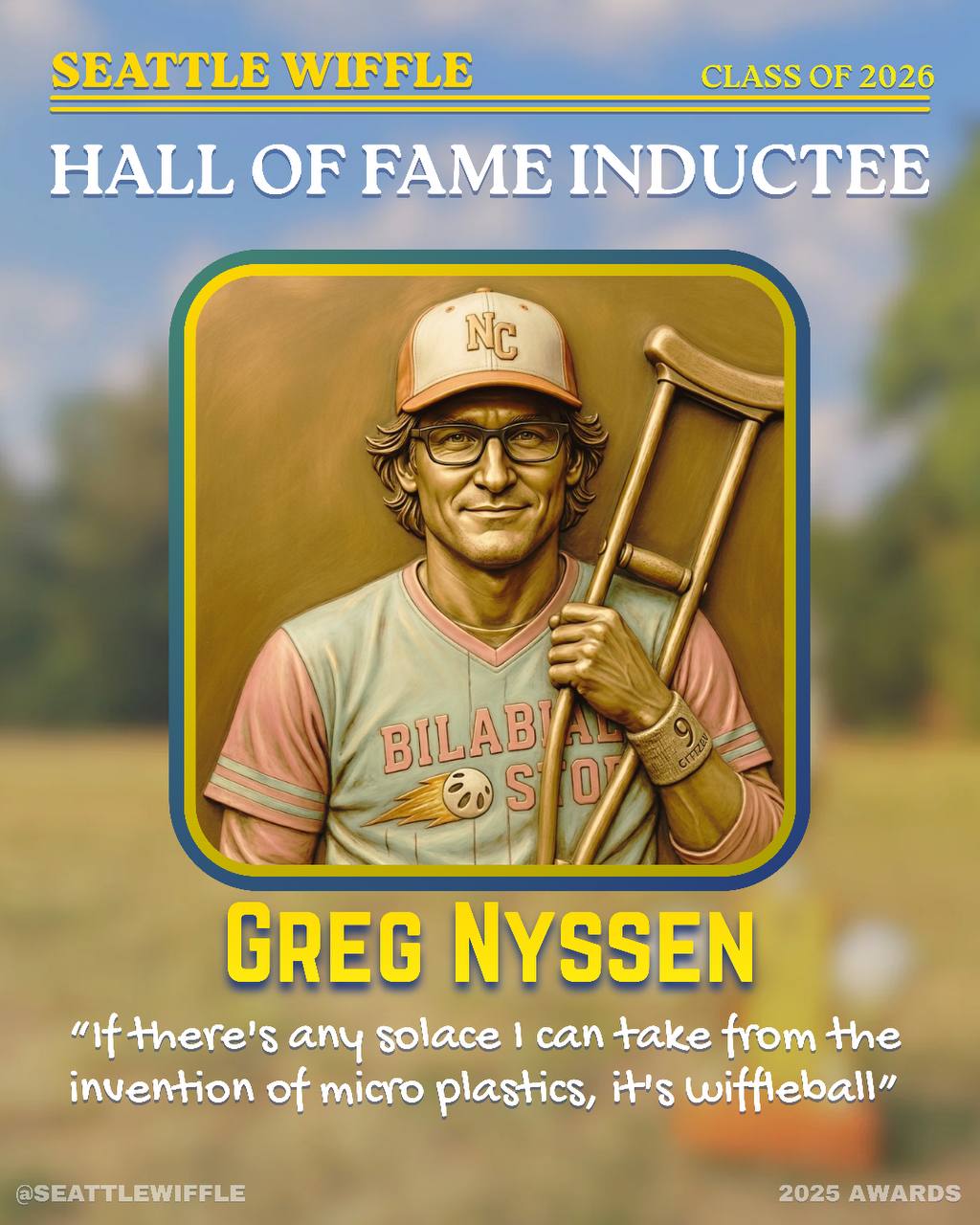 Hall of Fame Class of 2026 — Greg Nyssen