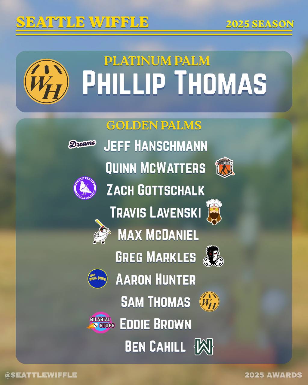 Platinum Palm and Golden Palms