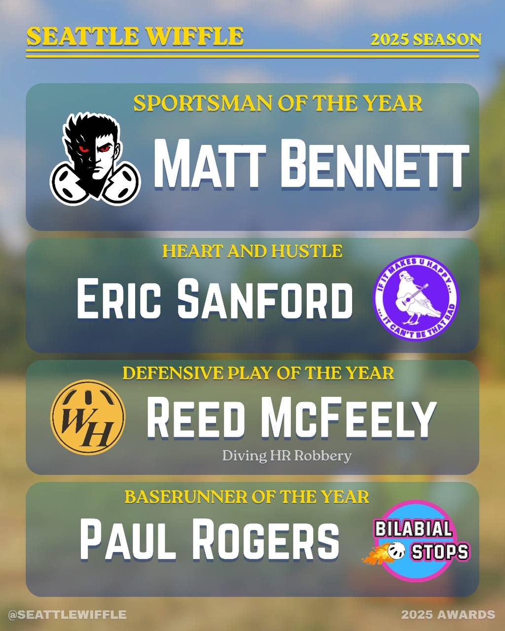 Sportsman, Heart & Hustle, Defensive Play, Baserunner